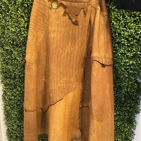 Lily FAROUCHE Munich leather skirt small - Picture 8 of 9